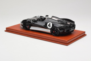 McLaren Elva Μαύρο Ασημί AB Models 1:18 REMC022 Ρητίνη - εικόνα 5 από 7