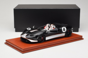 McLaren Elva Μαύρο Ασημί AB Models 1:18 REMC022 Ρητίνη - εικόνα 7 από 7