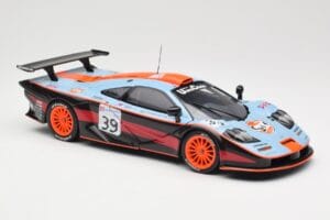 McLaren F1 GTR #39 Gulf R. Bellm / A. Gilbert / M. Sekiya 24 Hours of Le Mans 1997 UT Models 1:18 39725 Μέταλλο - εικόνα 6 από 8