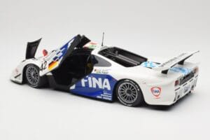 McLaren F1 GTR BMW Motorsport #42 J. Lehto / S. Soper / N. Piquet 24 Hours of Le Mans 1997 Minichamps 1:18 530133742 Μέταλλο - εικόνα 5 από 8