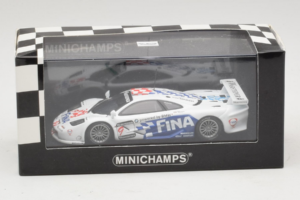 McLaren F1 GTR #9 Fina P. Kox / R. Ravaglia / A. Montermini 24 Hours of Le Mans 1997 Minichamps 1:43 MCLAREN002 Μέταλλο - εικόνα 5 από 5