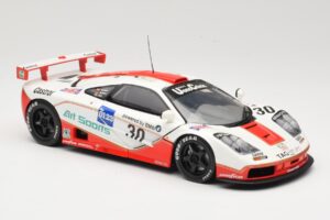 McLaren F1 GTR GT1 #30 West Competition J. Nielsen 1996 UT Models 1:18 39624 Μέταλλο - εικόνα 6 από 8