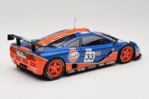 McLaren F1 GTR Gulf #33 R. Bellm / M. Weaver / J-J. Lehto 24 Hours of Le Mans 1996 UT Models 1:18 530161833 Μέταλλο - εικόνα 3 από 8