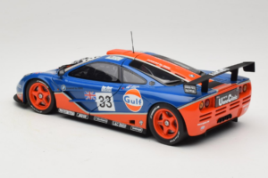 McLaren F1 GTR Gulf #33 R. Bellm / M. Weaver / J-J. Lehto 24 Hours of Le Mans 1996 UT Models 1:18 530161833 Μέταλλο - εικόνα 7 από 8