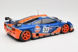 McLaren F1 GTR Gulf Racing #33 S. Bellm / A. Weaver / J. Lehto 24 Hours of Le Mans 1996 Minichamps 1:18 530133633 Μέταλλο - εικόνα 3 από 8