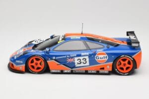 McLaren F1 GTR Gulf Racing #33 S. Bellm / A. Weaver / J. Lehto 24 Hours of Le Mans 1996 Minichamps 1:18 530133633 Μέταλλο - εικόνα 4 από 8