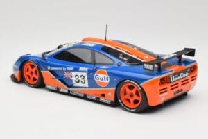 McLaren F1 GTR Gulf Racing #33 S. Bellm / A. Weaver / J. Lehto 24 Hours of Le Mans 1996 Minichamps 1:18 530133633 Μέταλλο - εικόνα 7 από 8