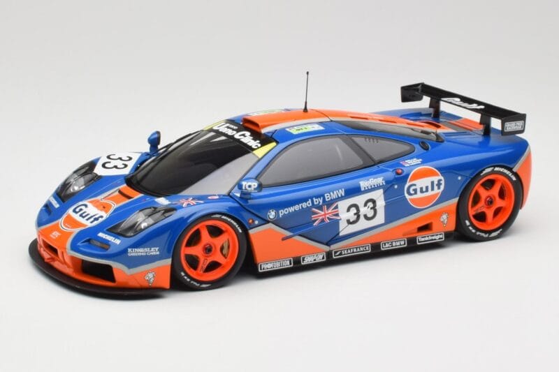McLaren F1 GTR Gulf Racing #33 S. Bellm / A. Weaver / J. Lehto 24 Hours of Le Mans 1996 Minichamps 1:18 530133633 Μέταλλο