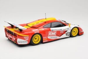 McLaren F1 GTR Gulf Team Davidoff #40 D. O'Rourke / G. Sugden / J. Auberlein 24 Hours of Le Mans 1998 Minichamps 1:18 5301338 - εικόνα 3 από 8