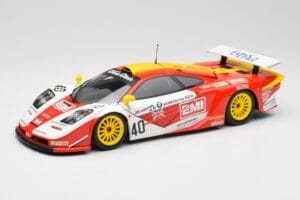 McLaren F1 GTR Gulf Team Davidoff #40 D. O'Rourke / G. Sugden / J. Auberlein 24 Hours of Le Mans 1998 Minichamps 1:18 5301338