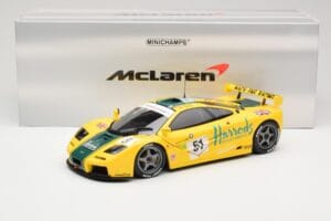 McLaren F1 GTR Harrods Mach One Racing #51 A. Wallace / D. Bell / J. Bell 24 Hours of Le Mans 1995 Minichamps 1:18 530133551  - εικόνα 8 από 8