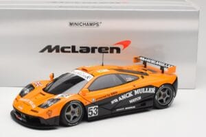 McLaren F1 GTR Kokusai Kaihatsu Racing #53 O. Giroix / J. Sala / P. Deletraz 24 Hours of Le Mans 1996 Minichamps 1:18 5301336 - εικόνα 8 από 8