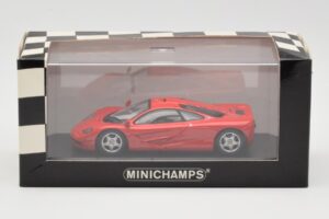 McLaren F1 Κόκκινο Minichamps 1:43 433133438 Μέταλλο - εικόνα 4 από 4