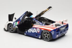 McLaren F1 GTR Team Bigazzi #39 N. Piquet / A. Cecotto / D. Sullivan 24 Hours of Le Mans 1996 Minichamps 1:18 530133639 Μέταλ - εικόνα 5 από 8