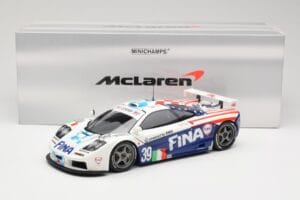 McLaren F1 GTR Team Bigazzi #39 N. Piquet / A. Cecotto / D. Sullivan 24 Hours of Le Mans 1996 Minichamps 1:18 530133639 Μέταλ - εικόνα 8 από 8