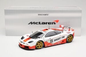 McLaren F1 GTR West Competition #49 J. Nielsen / J. Mass / T. Bscher 24 Hours of Le Mans 1995 Minichamps 1:18 530133549 Μέταλ - εικόνα 8 από 8