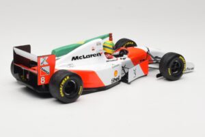 McLaren MP4/8 Ford #8 A. Senna Winner European GP Donington 1993 Minichamps 1:18 540931848 Μέταλλο - εικόνα 2 από 6