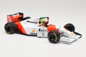 McLaren MP4/8 Ford #8 A. Senna Winner European GP Donington 1993 Minichamps 1:18 540931848 Μέταλλο - εικόνα 4 από 6