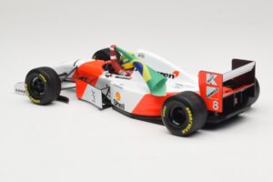 McLaren MP4/8 Ford #8 A. Senna Winner European GP Donington 1993 Minichamps 1:18 540931848 Μέταλλο - εικόνα 5 από 6