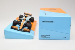 McLaren MCL35M #4 L. Norris 3rd Place Monaco GP 2021 Minichamps 1:18 533212402 Μέταλλο - εικόνα 6 από 6