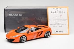 McLaren MP4-12C Πορτοκαλί AUTOart 1:18 76006 Μέταλλο - εικόνα 8 από 8