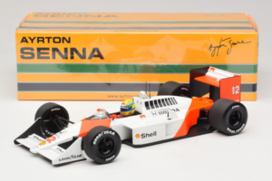 McLaren MP4/4 Honda #12 A. Senna Marlboro McLaren F1 World Champion 1988 Minichamps 1:18 540881812 Μέταλλο - εικόνα 7 από 7