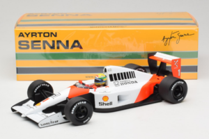 McLaren MP4/6 Honda #1 A. Senna Marlboro McLaren F1 World Champion 1991 Minichamps 1:18 540911801 Μέταλλο - εικόνα 7 από 7