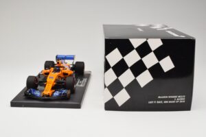 McLaren MCL33 Renault #14 F. Alonso Last F1 Race Abu Dhabi GP 2018 Minichamps 1:18 537183914 Μέταλλο - εικόνα 6 από 6