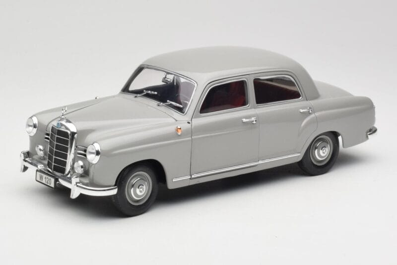 Mercedes 180 W120 Ponton Graphite Grey Revell 1:18 08974 Μέταλλο