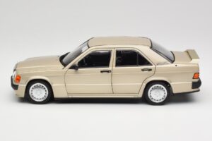 Mercedes 190E W201 2.3-16 Smoke Silver Metallic Norev 1:18 183831 Μέταλλο - εικόνα 4 από 8