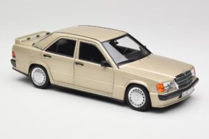 Mercedes 190E W201 2.3-16 Smoke Silver Metallic Norev 1:18 183831 Μέταλλο - εικόνα 6 από 8