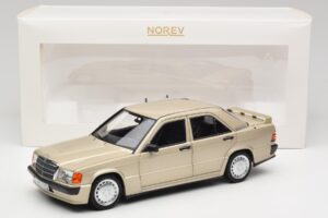 Mercedes 190E W201 2.3-16 Smoke Silver Metallic Norev 1:18 183831 Μέταλλο - εικόνα 8 από 8