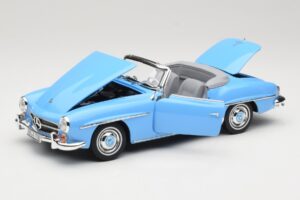 Mercedes 190 SL W121 Γαλάζιο Norev 1:18 183400 Μέταλλο - εικόνα 2 από 8