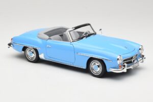 Mercedes 190 SL W121 Γαλάζιο Norev 1:18 183400 Μέταλλο - εικόνα 6 από 8