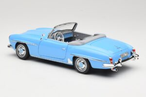Mercedes 190 SL W121 Γαλάζιο Norev 1:18 183400 Μέταλλο - εικόνα 7 από 8