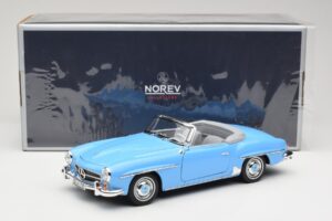 Mercedes 190 SL W121 Γαλάζιο Norev 1:18 183400 Μέταλλο - εικόνα 8 από 8