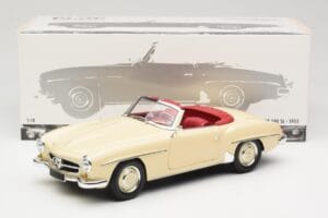 Mercedes 190 SL W121 Μπεζ Minichamps 1:18 103037034 Μέταλλο - εικόνα 8 από 8