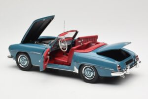 Mercedes 190 SL W121 Μπλε Minichamps 1:18 103037033 Μέταλλο - εικόνα 5 από 8