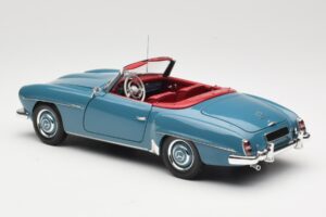 Mercedes 190 SL W121 Μπλε Minichamps 1:18 103037033 Μέταλλο - εικόνα 7 από 8