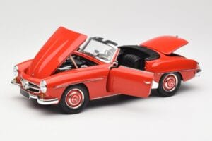 Mercedes 190 SL W121 Guards Red Minichamps 1:18 100037032 Μέταλλο - εικόνα 2 από 8