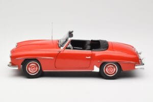 Mercedes 190 SL W121 Guards Red Minichamps 1:18 100037032 Μέταλλο - εικόνα 4 από 8