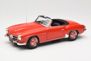 Mercedes 190 SL W121 Guards Red Minichamps 1:18 100037032 Μέταλλο