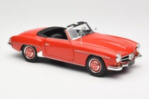 Mercedes 190 SL W121 Guards Red Minichamps 1:18 100037032 Μέταλλο - εικόνα 6 από 8