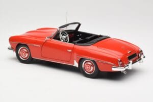 Mercedes 190 SL W121 Guards Red Minichamps 1:18 100037032 Μέταλλο - εικόνα 7 από 8