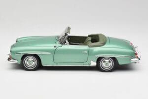 Mercedes 190 SL W121 Ανοιχτό Πράσινο Μεταλλικό Norev 1:18 183401 Μέταλλο - εικόνα 5 από 9