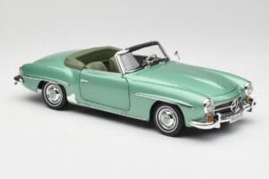 Mercedes 190 SL W121 Ανοιχτό Πράσινο Μεταλλικό Norev 1:18 183401 Μέταλλο - εικόνα 7 από 9