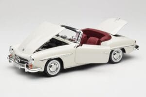 Mercedes 190 SL W121 Ανοιχτό Γκρι Norev 1:18 B66040710 Μέταλλο - εικόνα 2 από 10