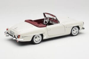 Mercedes 190 SL W121 Ανοιχτό Γκρι Norev 1:18 B66040710 Μέταλλο - εικόνα 4 από 10