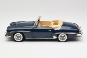 Mercedes 190 SL W121 Middle Blue Norev 1:18 183403 Μέταλλο - εικόνα 4 από 8
