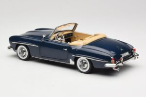 Mercedes 190 SL W121 Middle Blue Norev 1:18 183403 Μέταλλο - εικόνα 7 από 8
